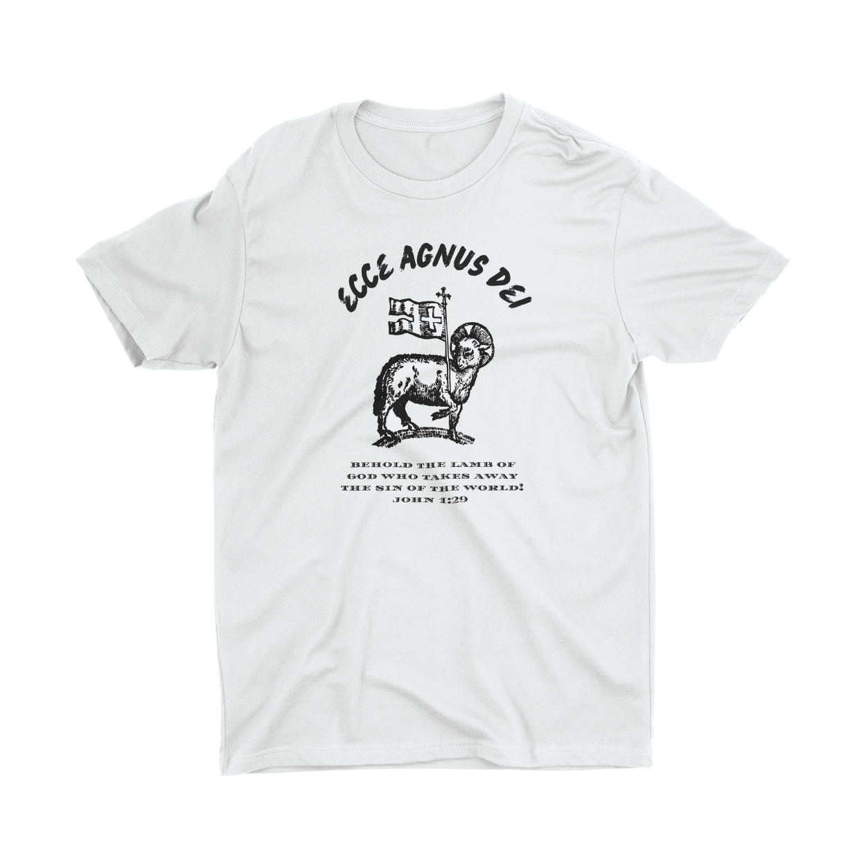 Ecce Agnus Dei - white